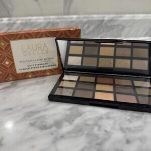 Laura Geller The CASUAL COLLECTION  GOLD STANDARD 15 Multi-Finish Eyeshadows NIB